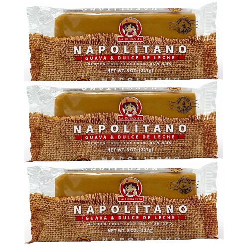 Napolitano Guava  and milk cream 8 oz Pack of 3